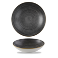 Churchill Servies Horeca Kwaliteit Stonecast Raw Black Coupe Bowl  18.2cm/42.6cl