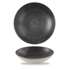 Churchill Stonecast Raw Black Coupe Bowl  18.2cm/42.6cl