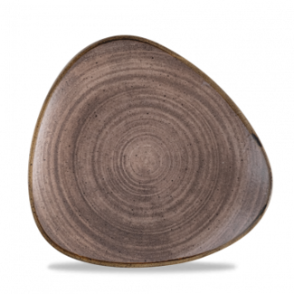 Churchill Servies Horeca Kwaliteit Stonecast Raw Brown Lotus Bord  22.9cm