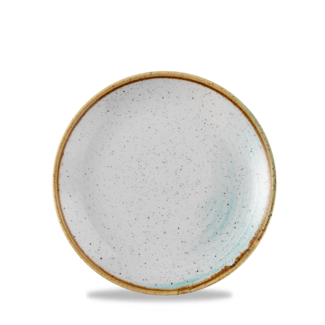 Churchill Servies Horeca Kwaliteit Stonecast Accents Duck Egg Evolve Coupe Bord  16.5cm