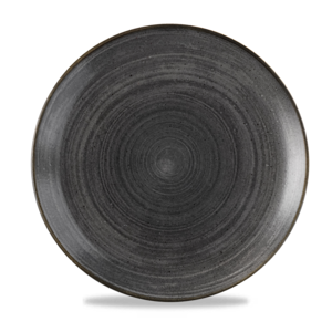 Churchill Servies Horeca Kwaliteit Stonecast Raw Black Evolve Coupe Bord  28.8cm