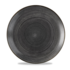 Churchill Stonecast Raw Black Evolve Coupe Plate  28.8cm