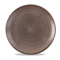 Churchill Servies Horeca Kwaliteit Stonecast Raw Brown Evolve Coupe Bord  28.8cm