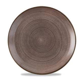 Churchill Servies Horeca Kwaliteit Stonecast Raw Brown Evolve Coupe Bord  28.8cm