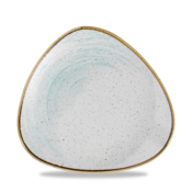 Churchill Stonecast Accents Duck Egg Lotus Plate 22.9cm