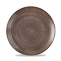 Churchill Servies Horeca Kwaliteit Stonecast Raw Brown Evolve Coupe Bord  21.7cm