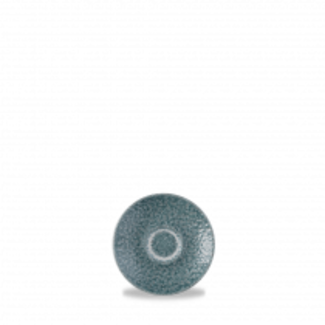 Churchill Servies Horeca Kwaliteit Raku Topaz Blue Espresso Saucer 11.8cm