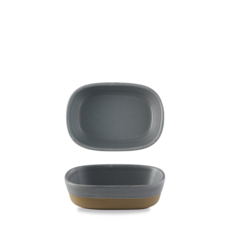 Churchill Servies Horeca Kwaliteit Seattle Grey Dish 17.3x11.9x5cm