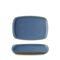 Churchill Emerge Oslo Blue Oblong Bord  22x15cm