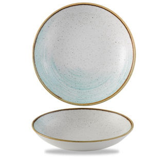 Churchill Servies Horeca Kwaliteit Stonecast Accents Duck Egg Evolve Coupe Bowl  24.8cm/114cl Churchill Servies Horeca Kwaliteit Stonecast Accents Duck Egg Evolve Coupe Bowl  24.8cm/114cl