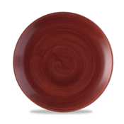 Churchill Patina Red Rust Evolve Coupe Plate  26cm