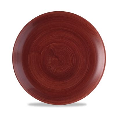 Churchill Patina Red Rust Evolve Coupe Plate  26cm