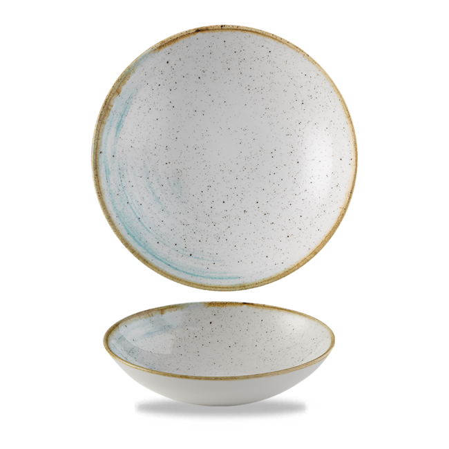 Churchill Servies Horeca Kwaliteit Stonecast Accents Duck Egg Coupe Bowl 12/box