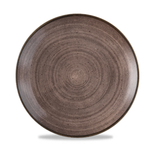 Churchill Servies Horeca Kwaliteit Stonecast Raw Brown Evolve Coupe Bord  26cm