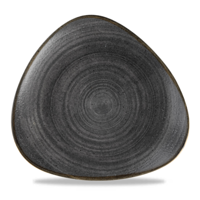 Churchill Stonecast Raw Black Lotus Plate  26.5cm