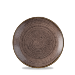 Churchill Servies Horeca Kwaliteit Stonecast Raw Brown Evolve Coupe Bord  16.5cm