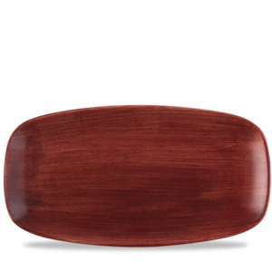 Churchill Patina Red Rust Chefs Oblong Bord  35.5x18.9cm