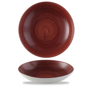 Churchill Servies Horeca Kwaliteit Patina Red Rust Evolve Coupe Bowl  24.8cm