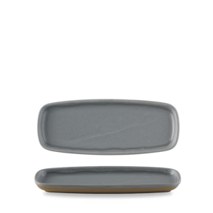 Churchill Servies Horeca Kwaliteit Seattle Grey Oblong Bord  25.1x10cm