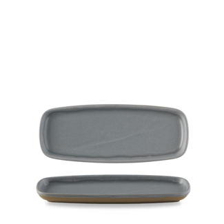 Churchill Servies Horeca Kwaliteit Seattle Grey Oblong Bord  25.1x10cm