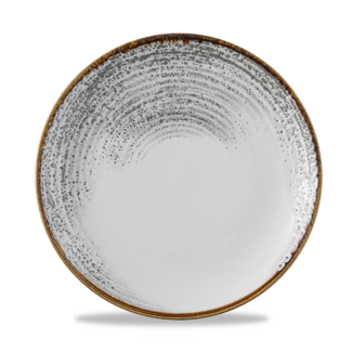 Churchill Servies Horeca Kwaliteit Homespun Accents Jasper Grey Evolve Coupe Bord 26cm