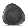 Churchill Servies Horeca Kwaliteit Stonecast Raw Black Lotus Bord  22.9cm