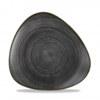 Churchill Stonecast Raw Black Lotus Plate  22.9cm