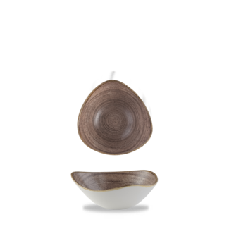 Churchill Servies Horeca Kwaliteit Stonecast Raw Brown Lotus Bowl  18.5cm/37cl