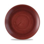 Churchill Patina Red Rust Evolve Coupe Plate  21.7cm