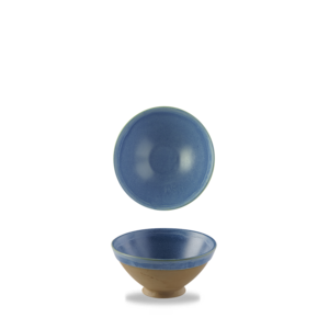 Churchill Servies Horeca Kwaliteit Emerge Oslo Blue Footed Bowl  70cl