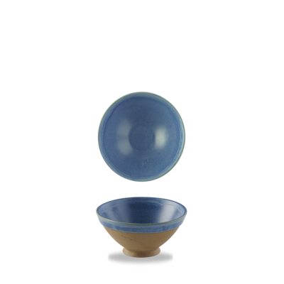 Churchill Emerge Oslo Blue Footed Bowl  70cl