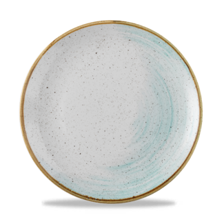 Churchill Servies Horeca Kwaliteit Stonecast Accents Duck Egg Evolve Coupe Bord  26cm Churchill Servies Horeca Kwaliteit Stonecast Accents Duck Egg Evolve Coupe Bord  26cm