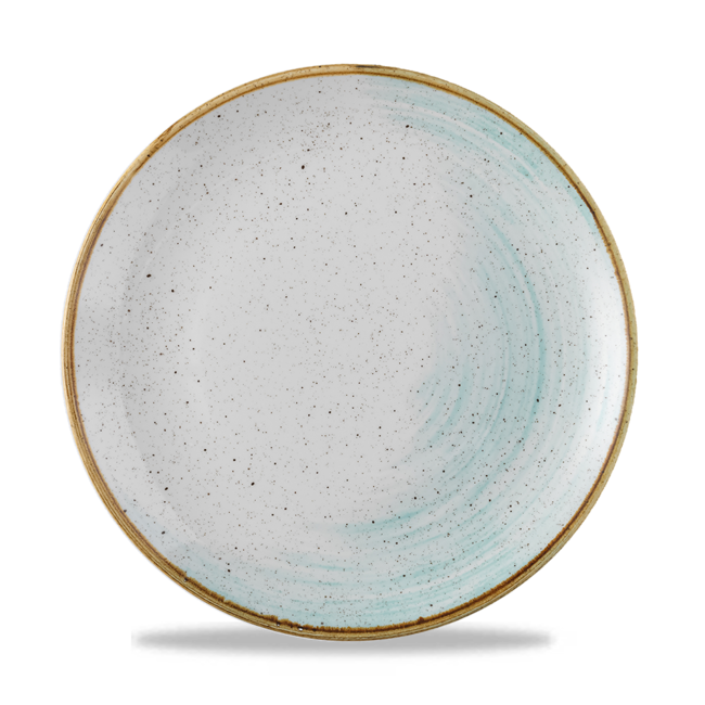 Churchill Servies Horeca Kwaliteit Stonecast Accents Duck Egg Evolve Coupe Plate 12/box