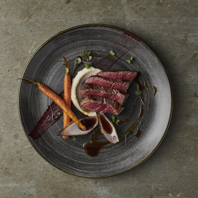 Churchill Stonecast Raw Black Horeca servies