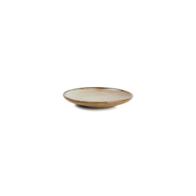 F2D servies Horeca Kwaliteit F2D | Escura Plat Bord 15cm Beige