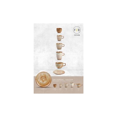 F2D F2D | Escura Schotel 14cm Universal Beige