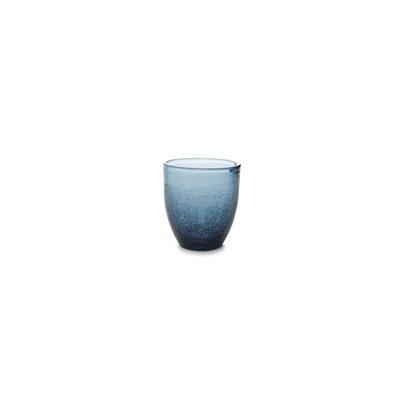 F2D servies Horeca Kwaliteit F2D |Crackle Glas 0.25l blauw