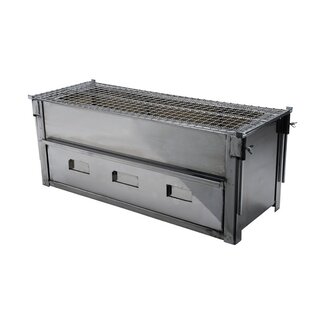 Non Food Company Konro Stainless Steel Yakitori Grill 64x24.5x25.5cm