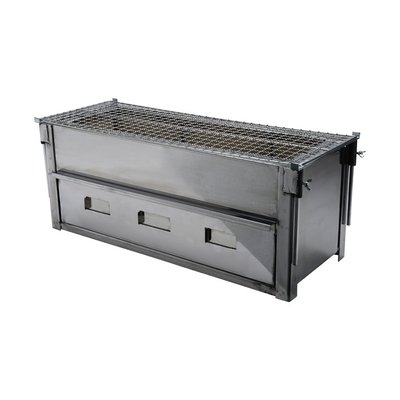 Non Food Company Konro Stainless Steel Yakitori Grill 64x24.5x25.5cm