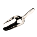 Ice Scoop medium stainless steel 14*6*2,5 cm