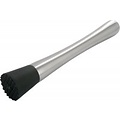 Muddler stainless steel with black 21 cm