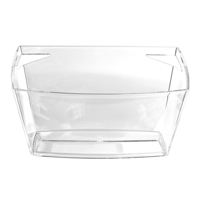 Ice Bucket square clear acrylic