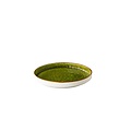 Q Authentic Servies Horeca Kwaliteit Jersey bord opst. rand stapelbaar groen 20,5 cm