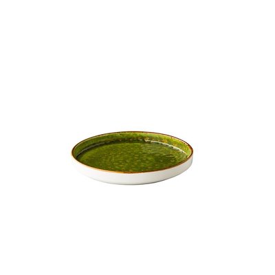 Q Authentic Jersey bord opst. rand stapelbaar groen 20,5 cm