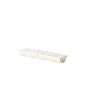 Q Authentic Servies Horeca Kwaliteit Shapes rechthoekig wit 21 x 6 cm