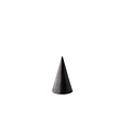 Q Authentic Shapes Piramide zwart 6,2 x 10,5 cm