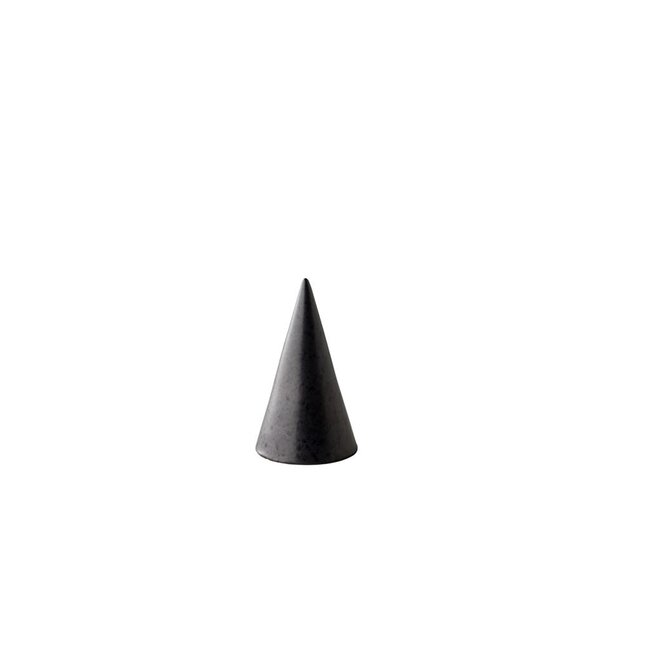 Q Authentic Servies Horeca Kwaliteit Shapes Kegel Zwart 6,2 X 10,5 cm 12/box