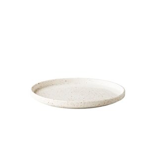 Q Authentic Servies Horeca Kwaliteit Shapes bord rond opst.rand stapelb. wit 25,4 x 3