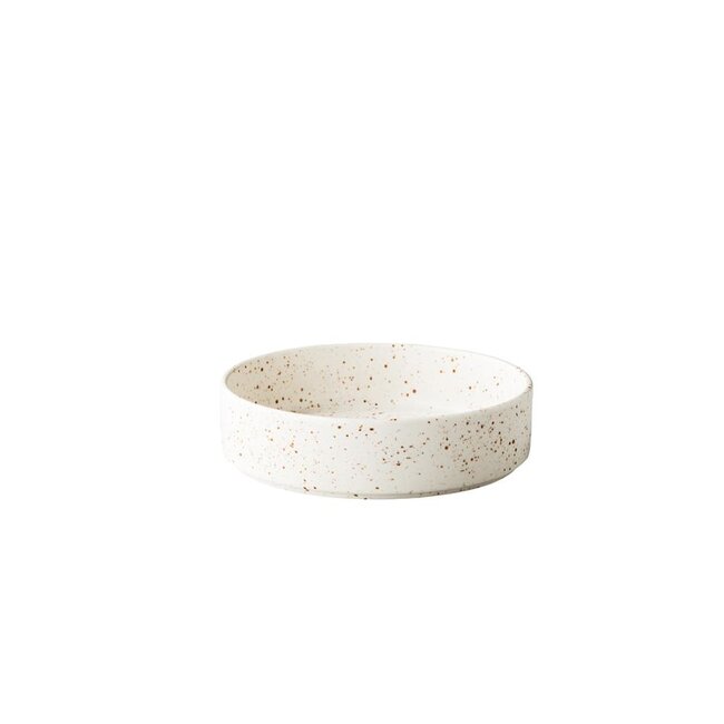 Q Authentic Servies Horeca Kwaliteit Shapes bord diep opst.rand stapelbaar wit 18 x 5