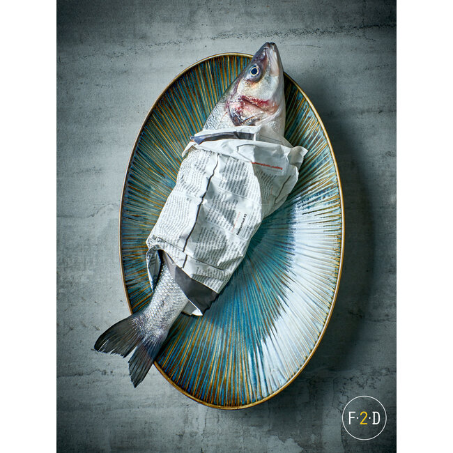 F2D servies Horeca Kwaliteit F2D | Serveerschaal 40x25,5cm forest Halo